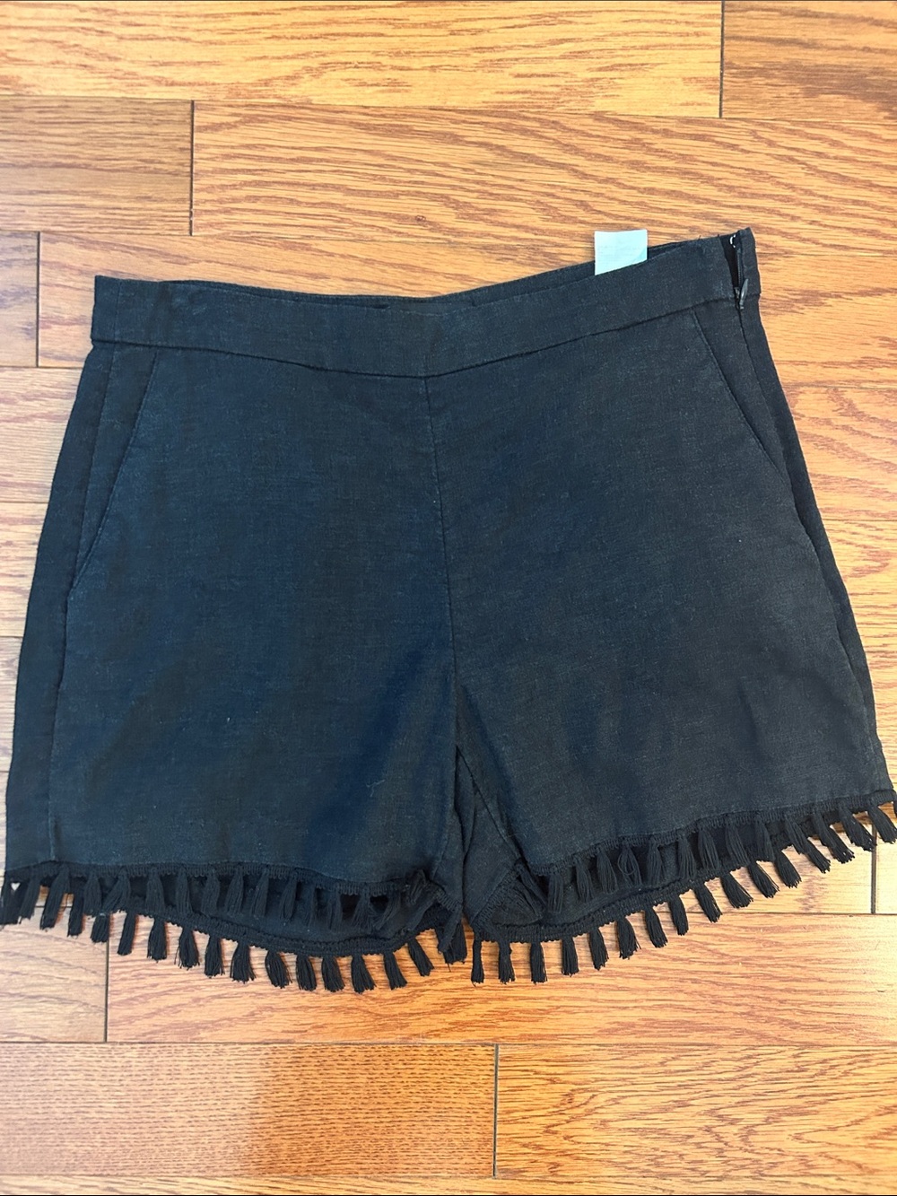 Banana Republic Black Tassel-Trim Women's Shorts